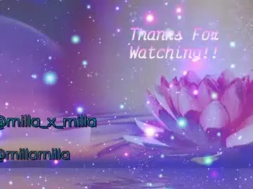 Chaturbate Best live sex cam show of milla_milla